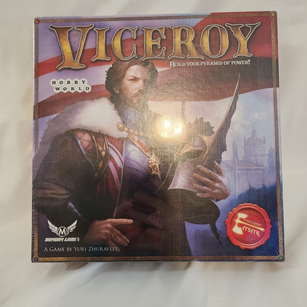 Viceroy Board Game - MAYDAY Games - New & Sealed